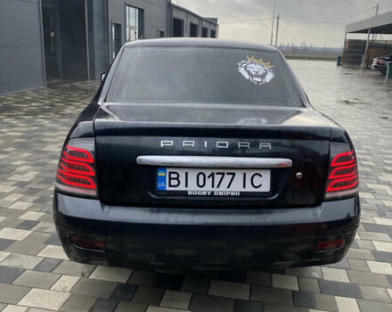 Черный ВАЗ 2170 Priora, объемом двигателя 1.6 л и пробегом 168 тыс. км за 3000 $, фото 5 на Automoto.ua