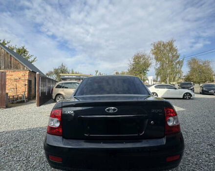 Черный ВАЗ 2170 Priora, объемом двигателя 1.6 л и пробегом 143 тыс. км за 4100 $, фото 4 на Automoto.ua