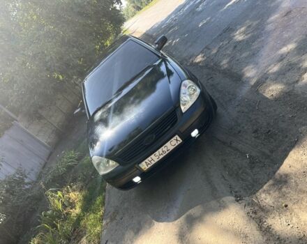 Черный ВАЗ 2170 Priora, объемом двигателя 1.6 л и пробегом 200 тыс. км за 2000 $, фото 4 на Automoto.ua