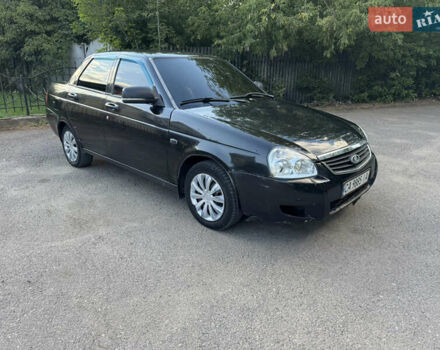 Черный ВАЗ 2170 Priora, объемом двигателя 1.6 л и пробегом 290 тыс. км за 1750 $, фото 2 на Automoto.ua