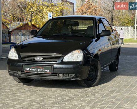 Черный ВАЗ 2170 Priora, объемом двигателя 1.6 л и пробегом 176 тыс. км за 3799 $, фото 2 на Automoto.ua