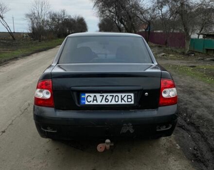 Чорний ВАЗ 2170 Priora, об'ємом двигуна 1.6 л та пробігом 214 тис. км за 2100 $, фото 2 на Automoto.ua