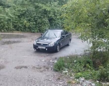 Черный ВАЗ 2170 Priora, объемом двигателя 1.6 л и пробегом 196 тыс. км за 1500 $, фото 3 на Automoto.ua