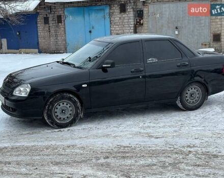 Чорний ВАЗ 2170 Priora, об'ємом двигуна 1.6 л та пробігом 200 тис. км за 2950 $, фото 1 на Automoto.ua