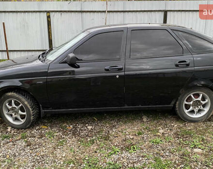 Черный ВАЗ 2170 Priora, объемом двигателя 1.6 л и пробегом 153 тыс. км за 2200 $, фото 2 на Automoto.ua