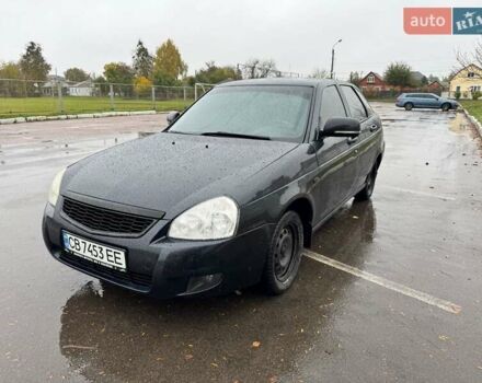 Черный ВАЗ 2170 Priora, объемом двигателя 1.6 л и пробегом 200 тыс. км за 1950 $, фото 6 на Automoto.ua
