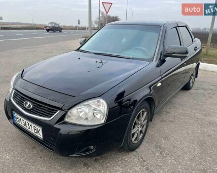 Черный ВАЗ 2170 Priora, объемом двигателя 1.6 л и пробегом 210 тыс. км за 3500 $, фото 1 на Automoto.ua