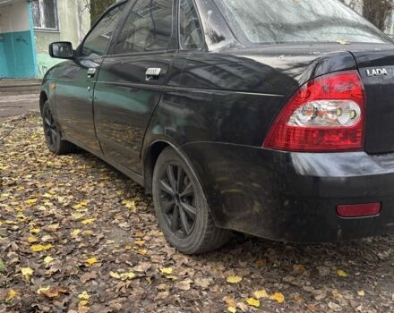 Черный ВАЗ 2170 Priora, объемом двигателя 1.6 л и пробегом 232 тыс. км за 1900 $, фото 3 на Automoto.ua