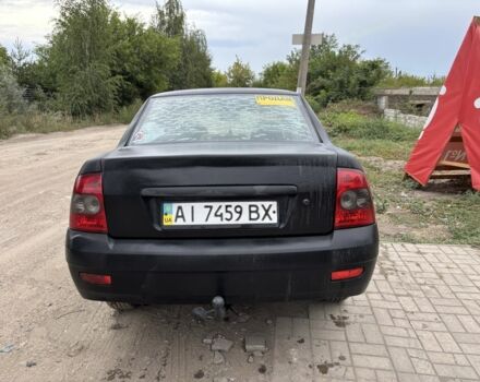 Черный ВАЗ 2170 Priora, объемом двигателя 1.6 л и пробегом 470 тыс. км за 1747 $, фото 3 на Automoto.ua