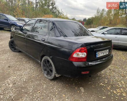 Черный ВАЗ 2170 Priora, объемом двигателя 1.6 л и пробегом 200 тыс. км за 1600 $, фото 1 на Automoto.ua