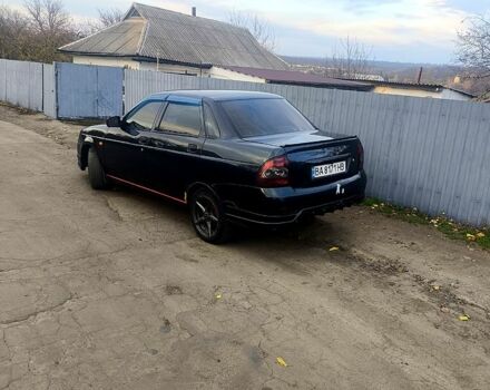 Чорний ВАЗ 2170 Priora, об'ємом двигуна 1.6 л та пробігом 190 тис. км за 2500 $, фото 2 на Automoto.ua