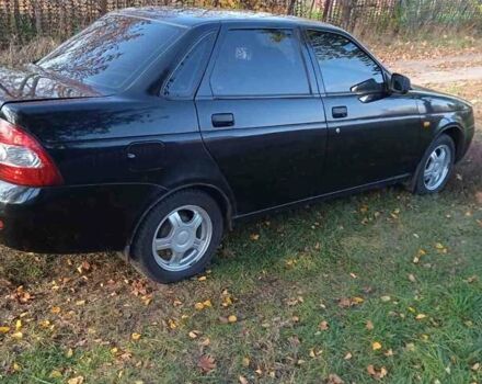 Черный ВАЗ 2170 Priora, объемом двигателя 1.6 л и пробегом 238 тыс. км за 3500 $, фото 4 на Automoto.ua