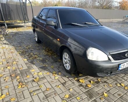 Чорний ВАЗ 2170 Priora, об'ємом двигуна 1.6 л та пробігом 130 тис. км за 1550 $, фото 2 на Automoto.ua