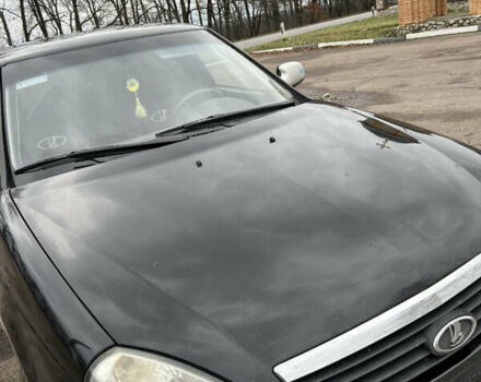 Черный ВАЗ 2170 Priora, объемом двигателя 1.6 л и пробегом 262 тыс. км за 2504 $, фото 9 на Automoto.ua