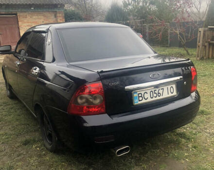 Черный ВАЗ 2170 Priora, объемом двигателя 1.6 л и пробегом 211 тыс. км за 2800 $, фото 3 на Automoto.ua