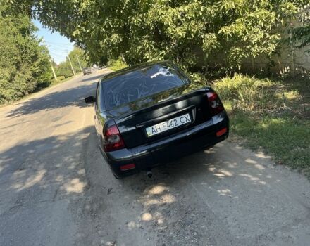 Черный ВАЗ 2170 Priora, объемом двигателя 1.6 л и пробегом 200 тыс. км за 2000 $, фото 6 на Automoto.ua