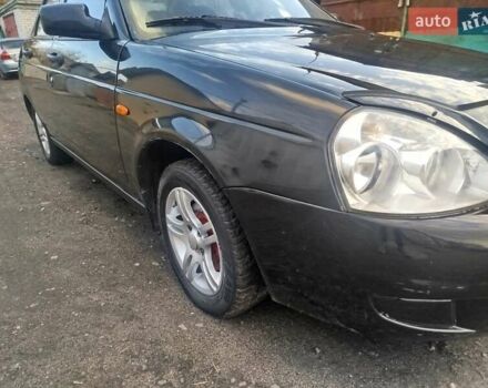 Чорний ВАЗ 2170 Priora, об'ємом двигуна 1.6 л та пробігом 142 тис. км за 2200 $, фото 4 на Automoto.ua