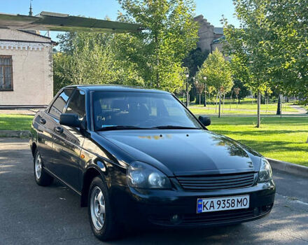 Черный ВАЗ 2170 Priora, объемом двигателя 1.6 л и пробегом 194 тыс. км за 3200 $, фото 2 на Automoto.ua