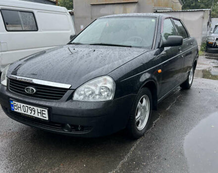 Черный ВАЗ 2170 Priora, объемом двигателя 1.6 л и пробегом 114 тыс. км за 3600 $, фото 1 на Automoto.ua