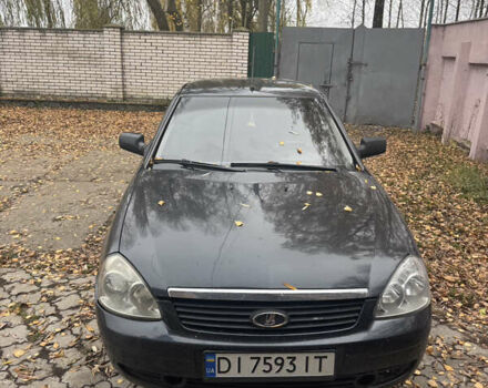 Черный ВАЗ 2170 Priora, объемом двигателя 1.6 л и пробегом 150 тыс. км за 2600 $, фото 3 на Automoto.ua