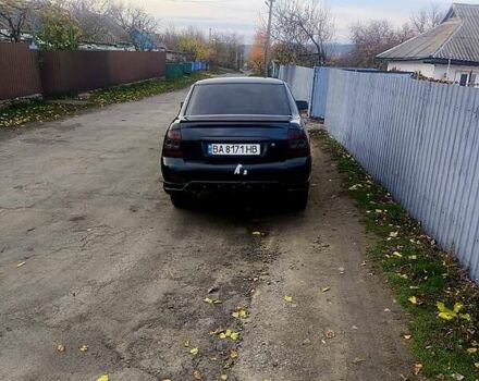 Чорний ВАЗ 2170 Priora, об'ємом двигуна 1.6 л та пробігом 190 тис. км за 2500 $, фото 2 на Automoto.ua