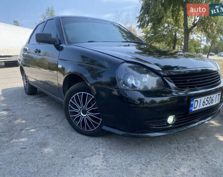 Черный ВАЗ 2170 Priora, объемом двигателя 1.6 л и пробегом 280 тыс. км за 3500 $, фото 8 на Automoto.ua