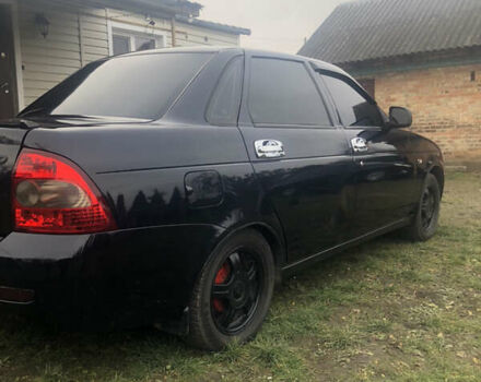 Черный ВАЗ 2170 Priora, объемом двигателя 1.6 л и пробегом 211 тыс. км за 2800 $, фото 4 на Automoto.ua