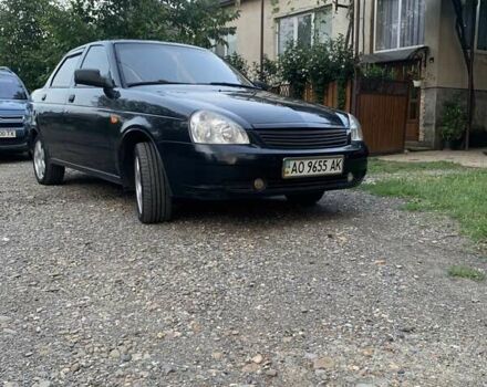 Чорний ВАЗ 2170 Priora, об'ємом двигуна 1.6 л та пробігом 164 тис. км за 3000 $, фото 1 на Automoto.ua