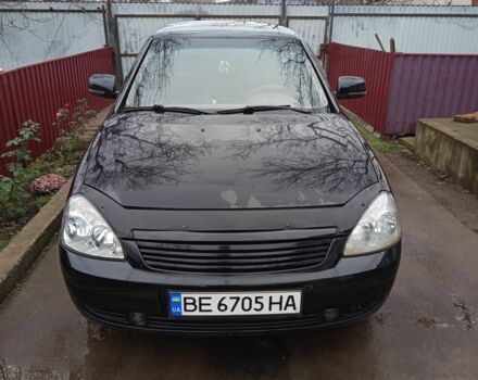 Чорний ВАЗ 2170 Priora, об'ємом двигуна 1.6 л та пробігом 200 тис. км за 2600 $, фото 2 на Automoto.ua