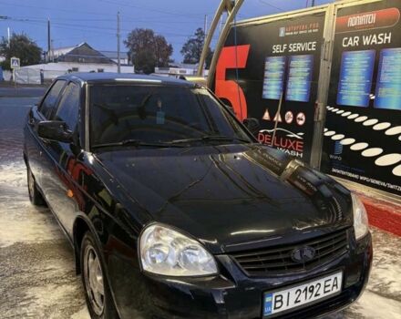 Чорний ВАЗ 2170 Priora, об'ємом двигуна 1.6 л та пробігом 220 тис. км за 2600 $, фото 7 на Automoto.ua