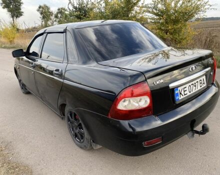 Черный ВАЗ 2170 Priora, объемом двигателя 1.6 л и пробегом 210 тыс. км за 2300 $, фото 3 на Automoto.ua