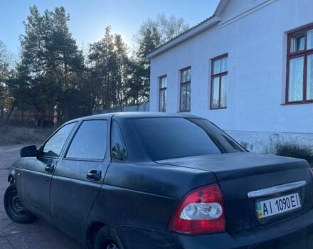Черный ВАЗ 2170 Priora, объемом двигателя 1.6 л и пробегом 3 тыс. км за 1090 $, фото 3 на Automoto.ua
