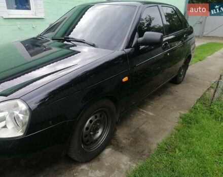 Черный ВАЗ 2170 Priora, объемом двигателя 1.6 л и пробегом 137 тыс. км за 2650 $, фото 3 на Automoto.ua