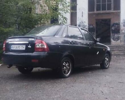 Черный ВАЗ 2170 Priora, объемом двигателя 1.6 л и пробегом 196 тыс. км за 1500 $, фото 2 на Automoto.ua
