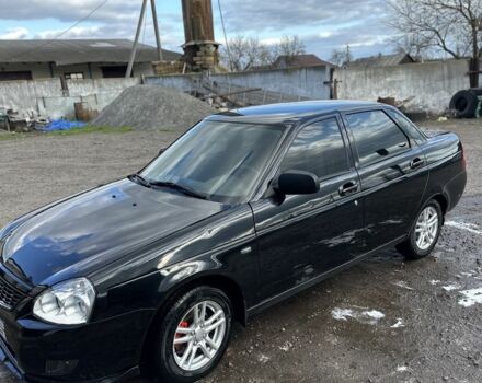 Черный ВАЗ 2170 Priora, объемом двигателя 1.6 л и пробегом 134 тыс. км за 3900 $, фото 2 на Automoto.ua