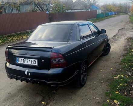 Чорний ВАЗ 2170 Priora, об'ємом двигуна 1.6 л та пробігом 190 тис. км за 2500 $, фото 3 на Automoto.ua
