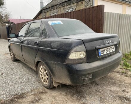 Чорний ВАЗ 2170 Priora, об'ємом двигуна 1.6 л та пробігом 190 тис. км за 1750 $, фото 1 на Automoto.ua