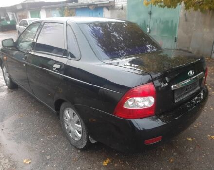Черный ВАЗ 2170 Priora, объемом двигателя 1.6 л и пробегом 180 тыс. км за 2300 $, фото 3 на Automoto.ua