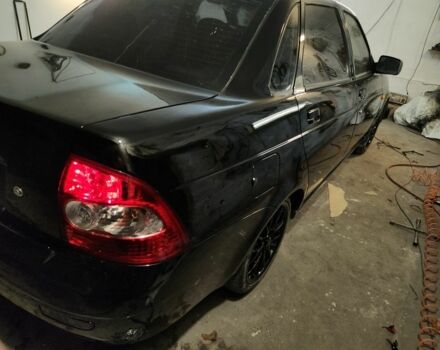 Чорний ВАЗ 2170 Priora, об'ємом двигуна 1.6 л та пробігом 130 тис. км за 2200 $, фото 12 на Automoto.ua