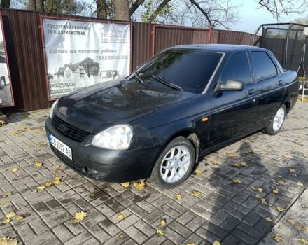 Чорний ВАЗ 2170 Priora, об'ємом двигуна 1.6 л та пробігом 130 тис. км за 1550 $, фото 5 на Automoto.ua