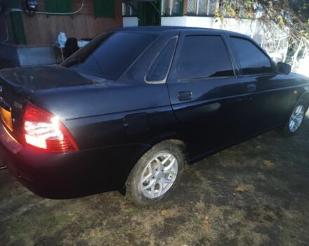 Чорний ВАЗ 2170 Priora, об'ємом двигуна 1.6 л та пробігом 138 тис. км за 1450 $, фото 2 на Automoto.ua