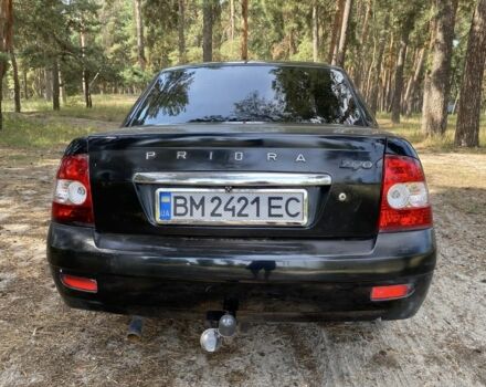 Черный ВАЗ 2170 Priora, объемом двигателя 1.6 л и пробегом 185 тыс. км за 2200 $, фото 2 на Automoto.ua