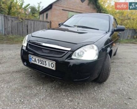 Черный ВАЗ 2170 Priora, объемом двигателя 1.6 л и пробегом 142 тыс. км за 2499 $, фото 4 на Automoto.ua