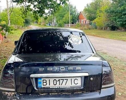 Черный ВАЗ 2170 Priora, объемом двигателя 1.6 л и пробегом 280 тыс. км за 3000 $, фото 2 на Automoto.ua