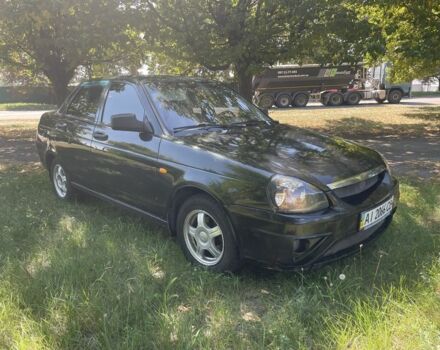 Черный ВАЗ 2170 Priora, объемом двигателя 1.6 л и пробегом 218 тыс. км за 1750 $, фото 3 на Automoto.ua
