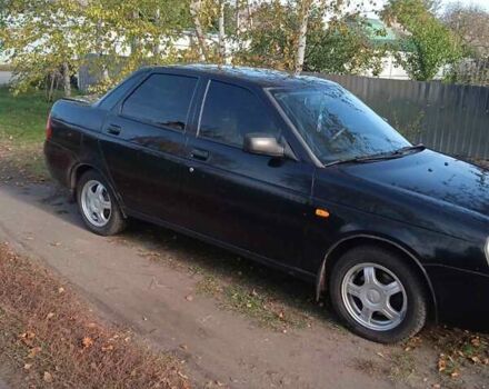 Черный ВАЗ 2170 Priora, объемом двигателя 1.6 л и пробегом 238 тыс. км за 3500 $, фото 3 на Automoto.ua