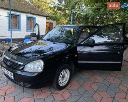 Черный ВАЗ 2170 Priora, объемом двигателя 1.6 л и пробегом 200 тыс. км за 2500 $, фото 3 на Automoto.ua