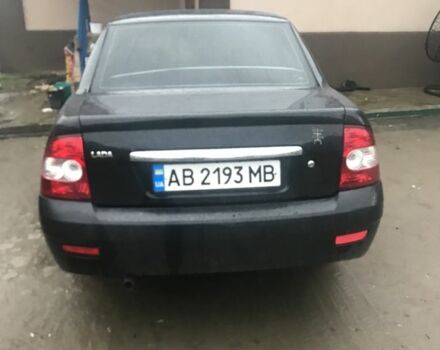 Черный ВАЗ 2170 Priora, объемом двигателя 1.6 л и пробегом 173 тыс. км за 1900 $, фото 1 на Automoto.ua