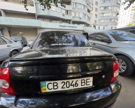 Чорний ВАЗ 2170 Priora, об'ємом двигуна 1.6 л та пробігом 300 тис. км за 3200 $, фото 10 на Automoto.ua