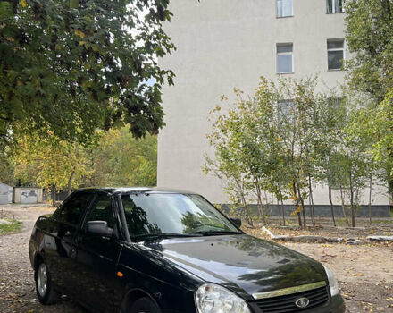 Черный ВАЗ 2170 Priora, объемом двигателя 1.6 л и пробегом 114 тыс. км за 2800 $, фото 1 на Automoto.ua